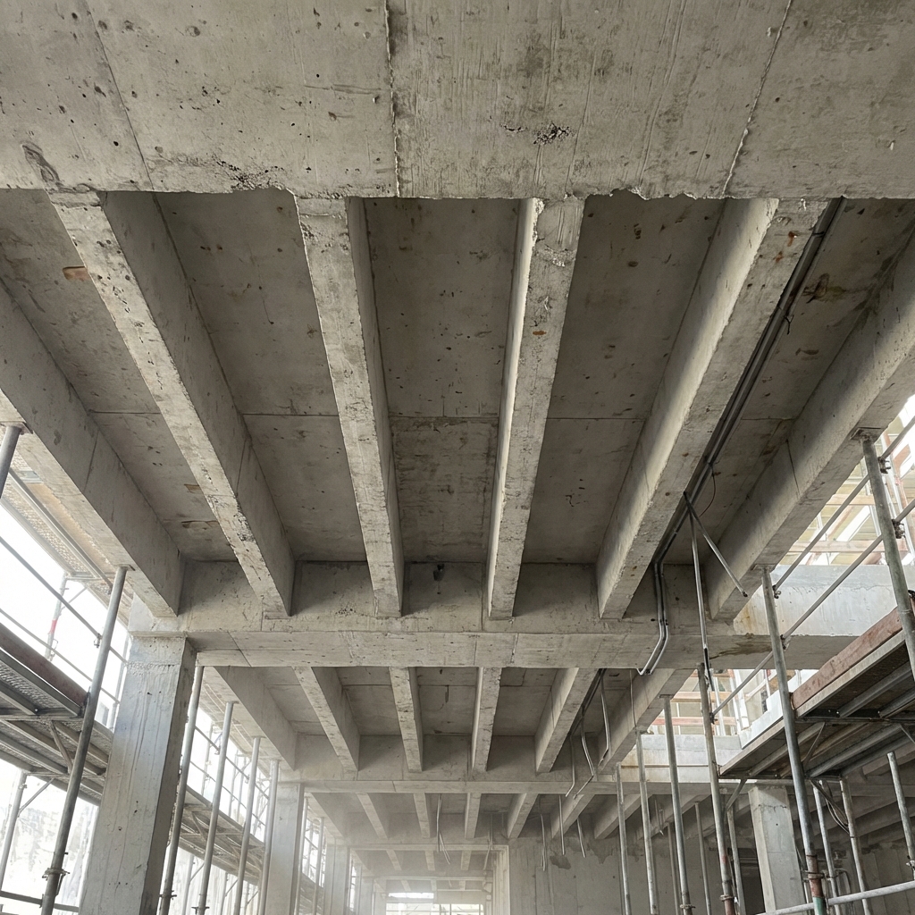 Losa aligerada en un solo sentido (plana)